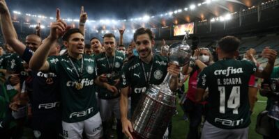 Palmeiras comemora o bicampeonato