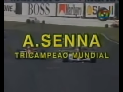 Senna campeão