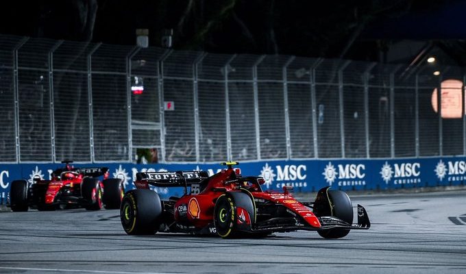 Fórmula 1: Ferrari domina treinos livres para o GP de Singapura